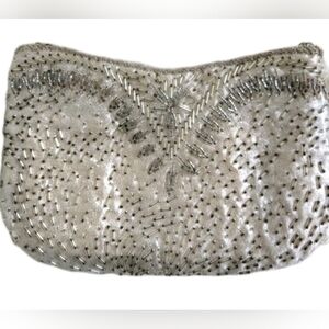 Vtg La Regale Starburst Beaded Bag, Wedding, Party